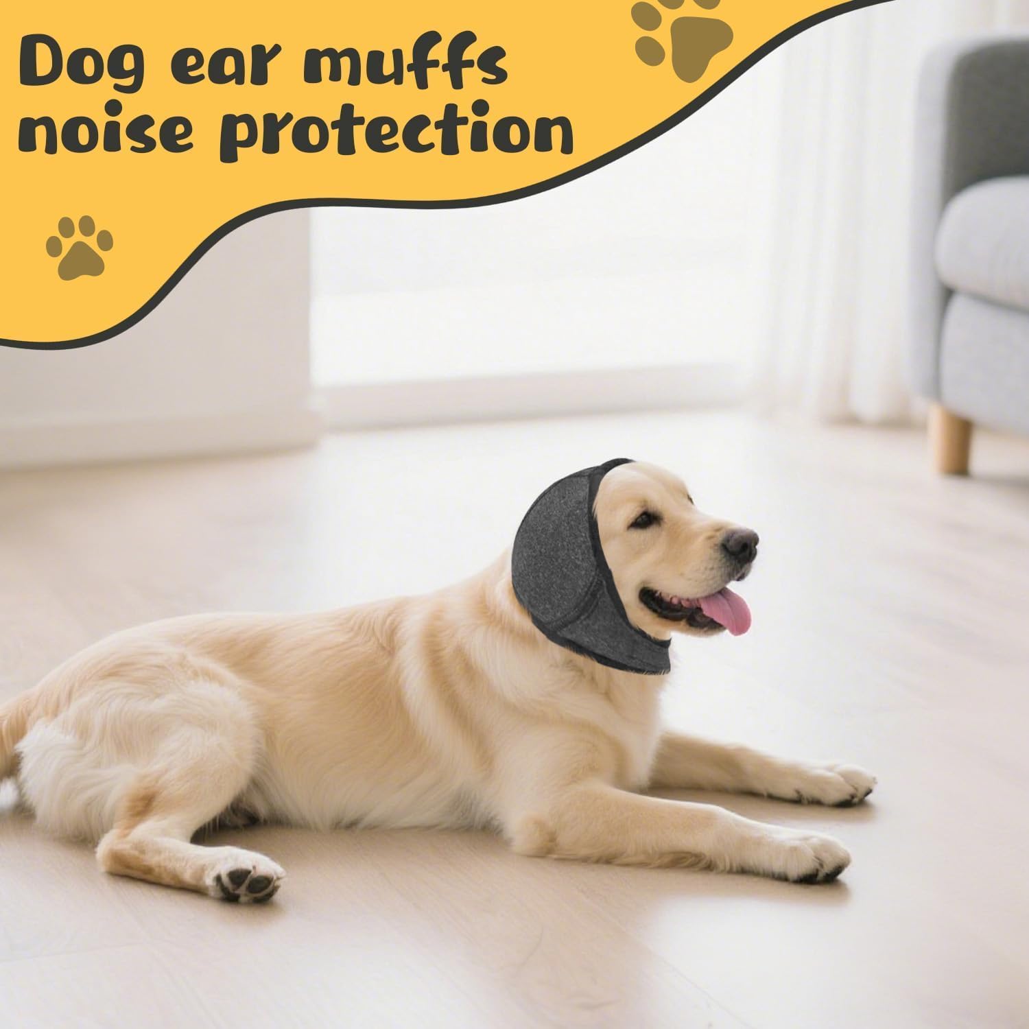 Waterproof dog ear cover for bath time