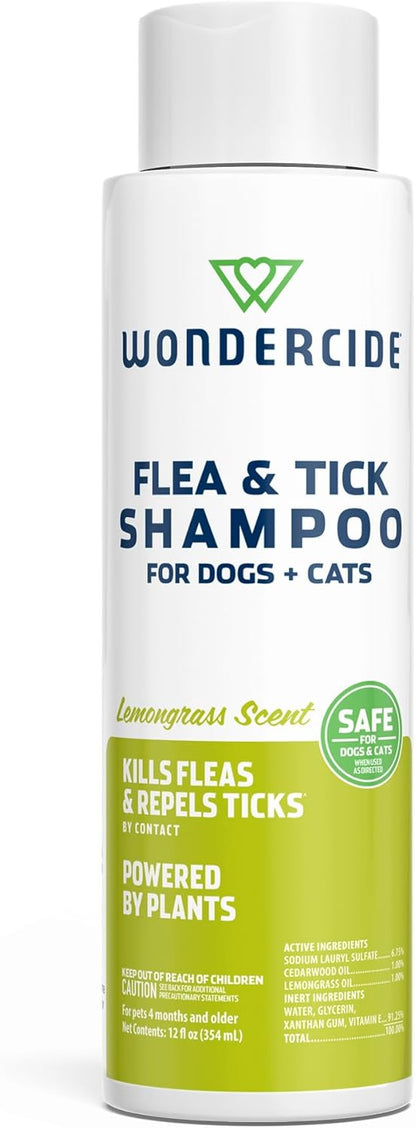 Wondercide - Flea & Tick Shampoo for Dogs and Cats - Flea and Tick Killer Treatment with Natural Essential Oils - for Pets Over 4 Months - Powered by Plants - 12 Fl oz - Image 13