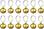 SKYPIA Round Dog Bells Dog Charm Bells Pet Pendant, 3 PCS Anti-Lost Training Bells for Collars, Suitable for Pet Pendant Accessories 1/2-Inch Gold - Image 8