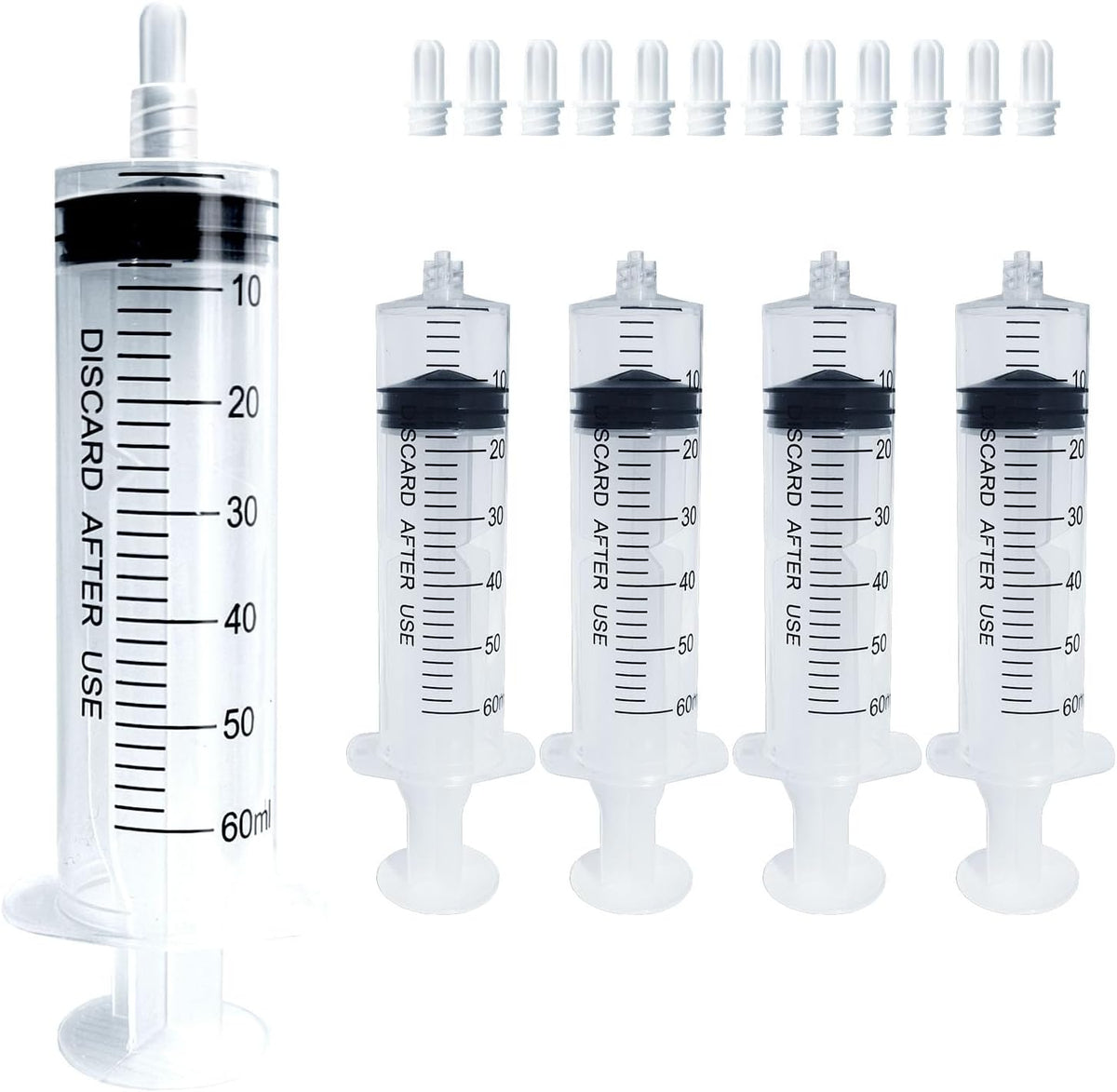 1mL Luer Lock Syringe (No Needle) - Sterile, Individually Wrapped - Pack of 50, Accurate Liquid Measurement, Leak-Proof Design - Image 11