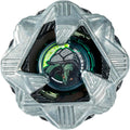 Beyblade X Obsidian Shell 4-60D front view showing defense type blade