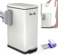 Sliq baby diaper trash can front view