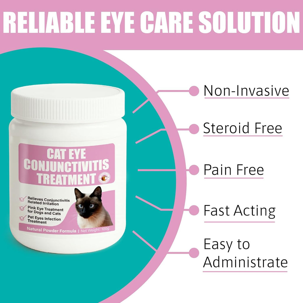 Soothing ocular supplement for cats and dogs showing instructions for use