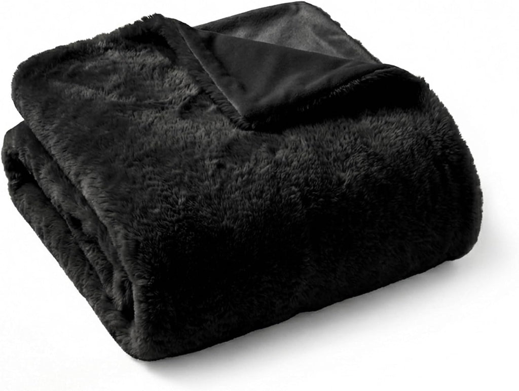 4 Cats & Dogs Leak Resistant Mini Faux Fur Throw, Soft European Faux Fur Pet Blanket, Velvet Backing, 40 x 30 Inch Cozy Furniture Protector for Pets, Machine Washable (Taupe) - Image 15