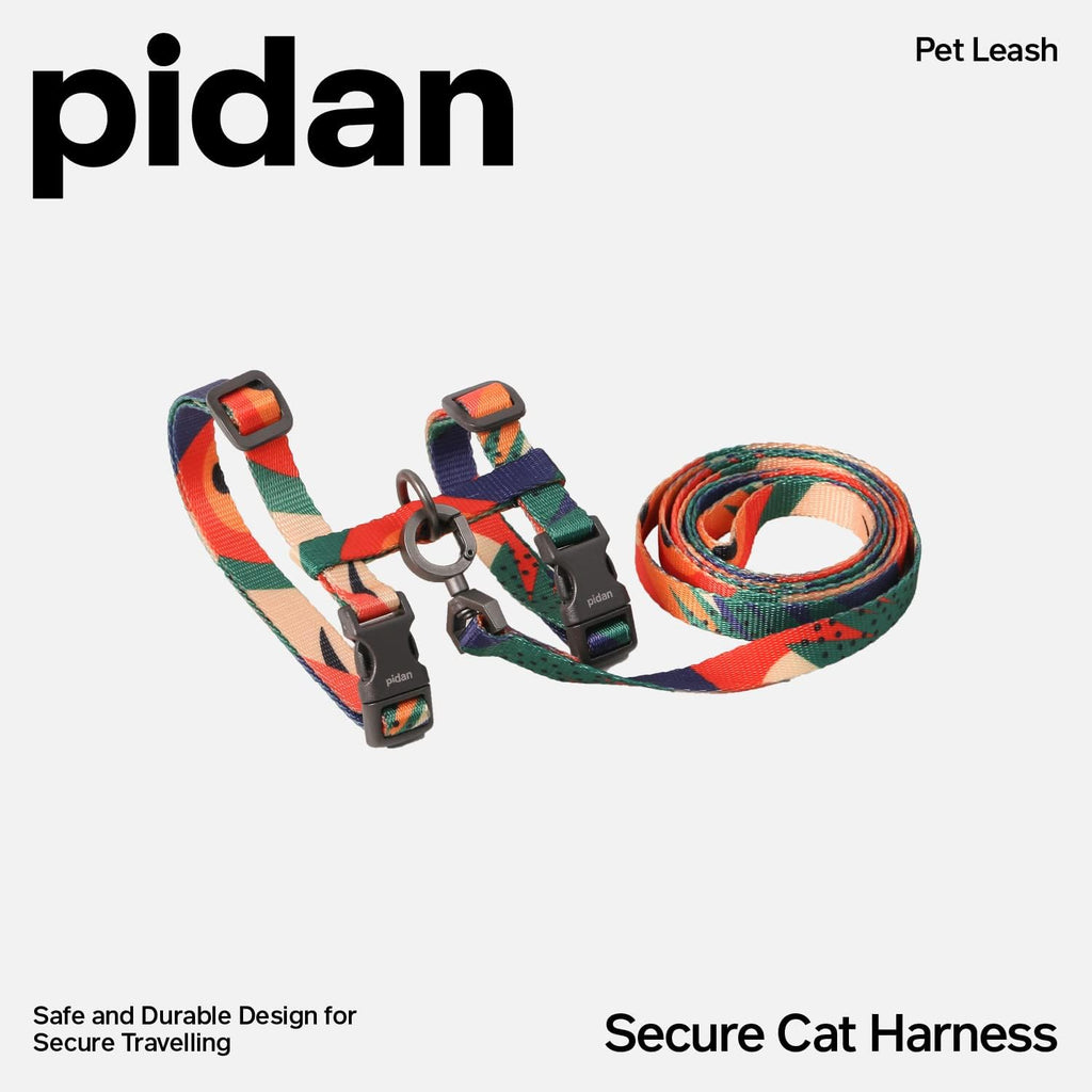 Pidan cat vest jacket laid flat showing soft silk polyester texture