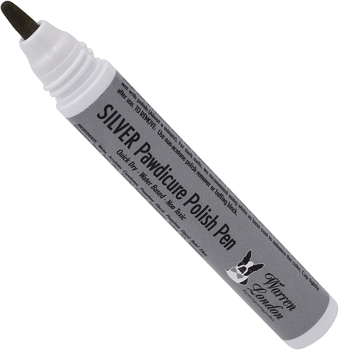 Warren London Pawdicure Dog Nail Polish Pens | Made in USA | Quick Dry, Low Odor, Non-Toxic Dog Accessories | Ideal for Dog Birthday, Dog Costume | Dries in Under 1 Minute | 13 Colors | Pink - Image 15