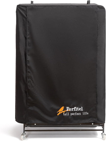 Perfitel good night birdcage cover velcro strip side adjustment details