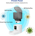 Automatic Cat Feeder,4L Timed CatDog Dry Food Dispenser - Image 7
