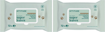 ATTITUDE Pet Wipes for Dogs & Cats, 99% Water, EWG Verified, Gentle & Unscented Cleaning Wipes for Paws, Ears, Face & Body, Deodorizing, Safe for Puppies & Kittens, 72 count - Image 10