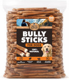 BRUTUS & BARNABY 6 Inch Bully Sticks for Dogs (12 Count) - Thick Grass-Fed Beef Pizzle Sticks, Odor Free Natural Dog Chews, Rawhide Free, Long Lasting for Small, Medium & Large Aggressive Chewers - Image 10