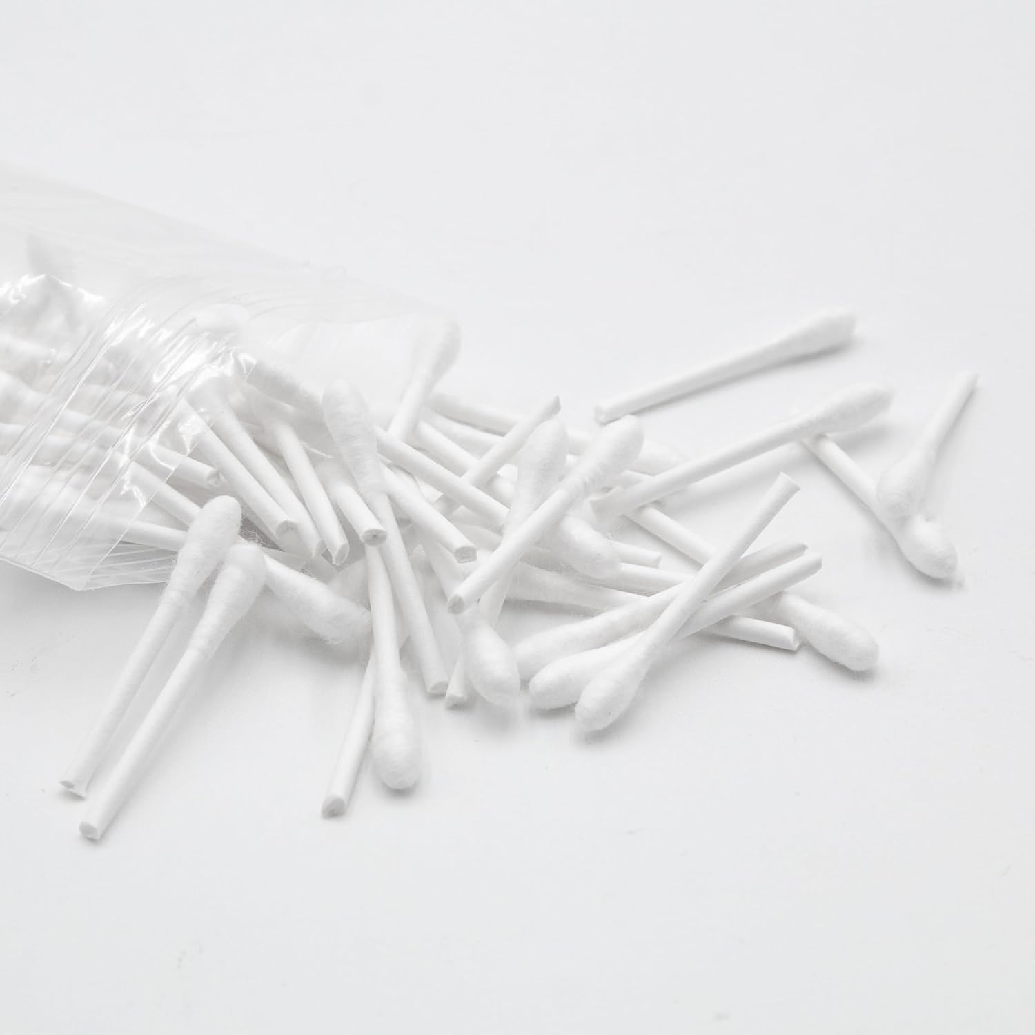Absorbent cotton swabs for canine odor detection training