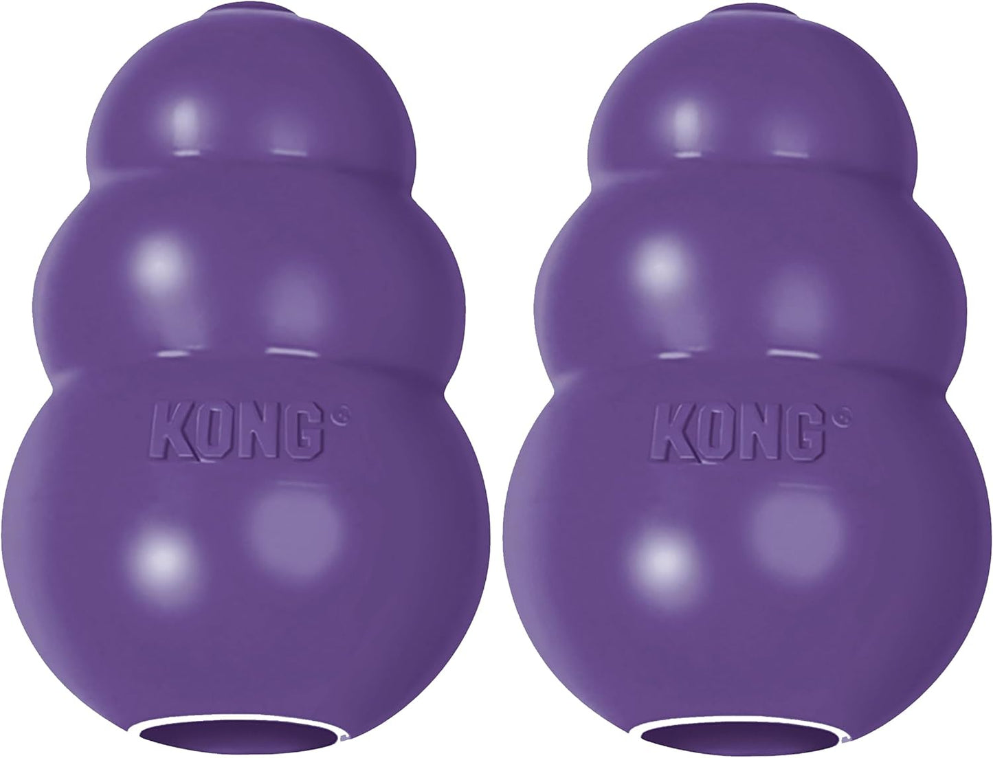 KONG Senior - Dog Toy with Gentle, Natural Rubber - Durable Dog Toy for Older Dogs - Use Treats with Stuffable Chew Toy - Treat Toy for Chewing & Fetching - for Large Dogs - Image 10