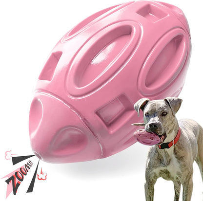 Premium USA imported rubber dog toy for energetic medium and large breeds.