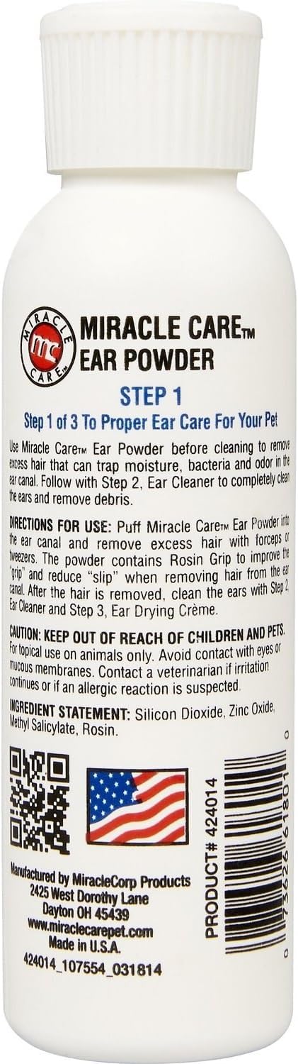 Gimborn R-7 pet ear powder bottle for dog grooming