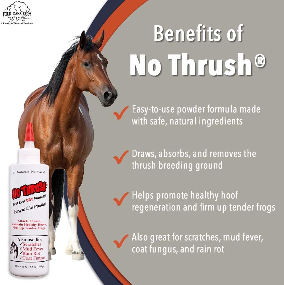 Four Oaks Farm Ventures No Thrush Dry Powder fine texture view