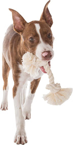 Mammoth Pet Products white rope chew toy close up