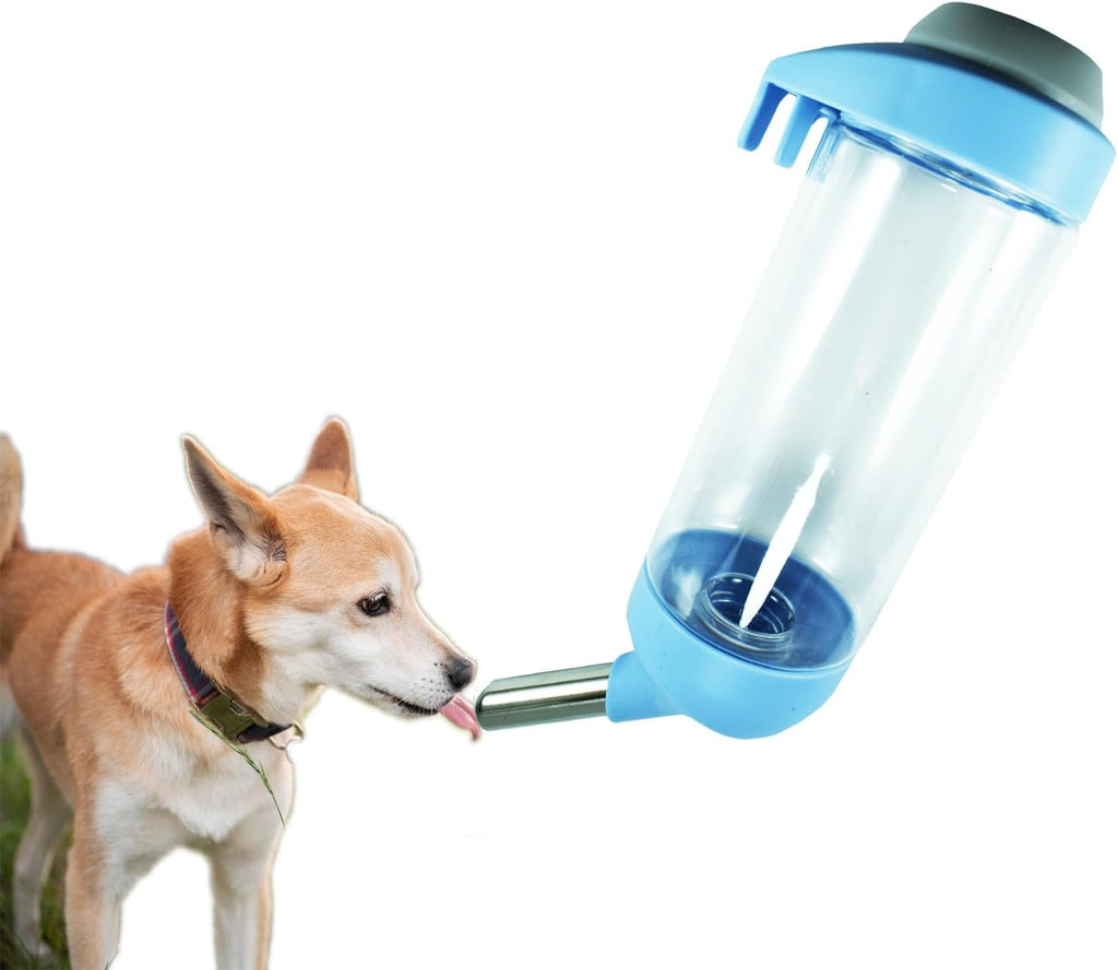Dog Crate Water Bottle Dispenser - No Drip Dog Kennel Water Dispenser & Cage Bottle - Easy-to-Use Water Bottle for Cat Crate - Perfect for Keeping Your Pet Hydrated (Grey)-350ML - Image 9