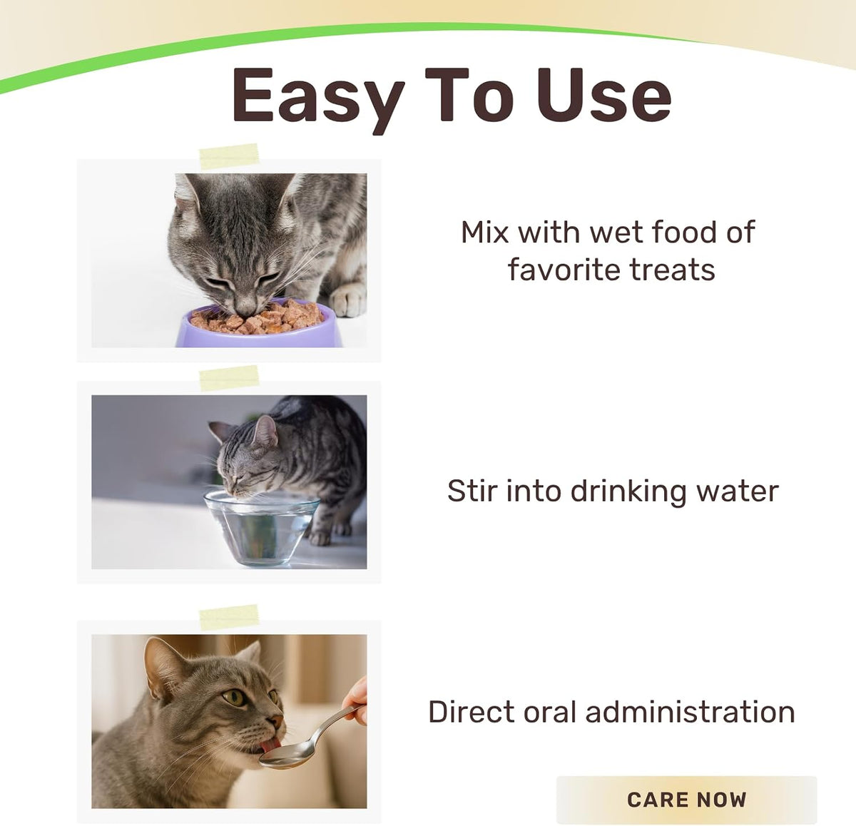 Liquid dewormer for kittens showing the one milliliter dosing dropper