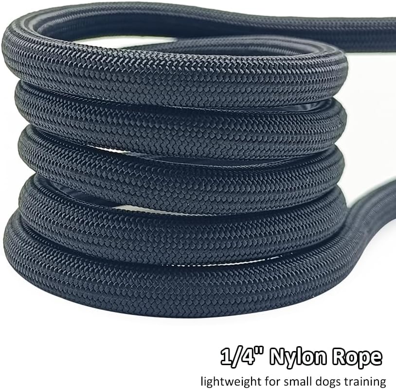 Adjustable slipknot mechanism on the BTINESFUL puppy training lead for small and medium dogs