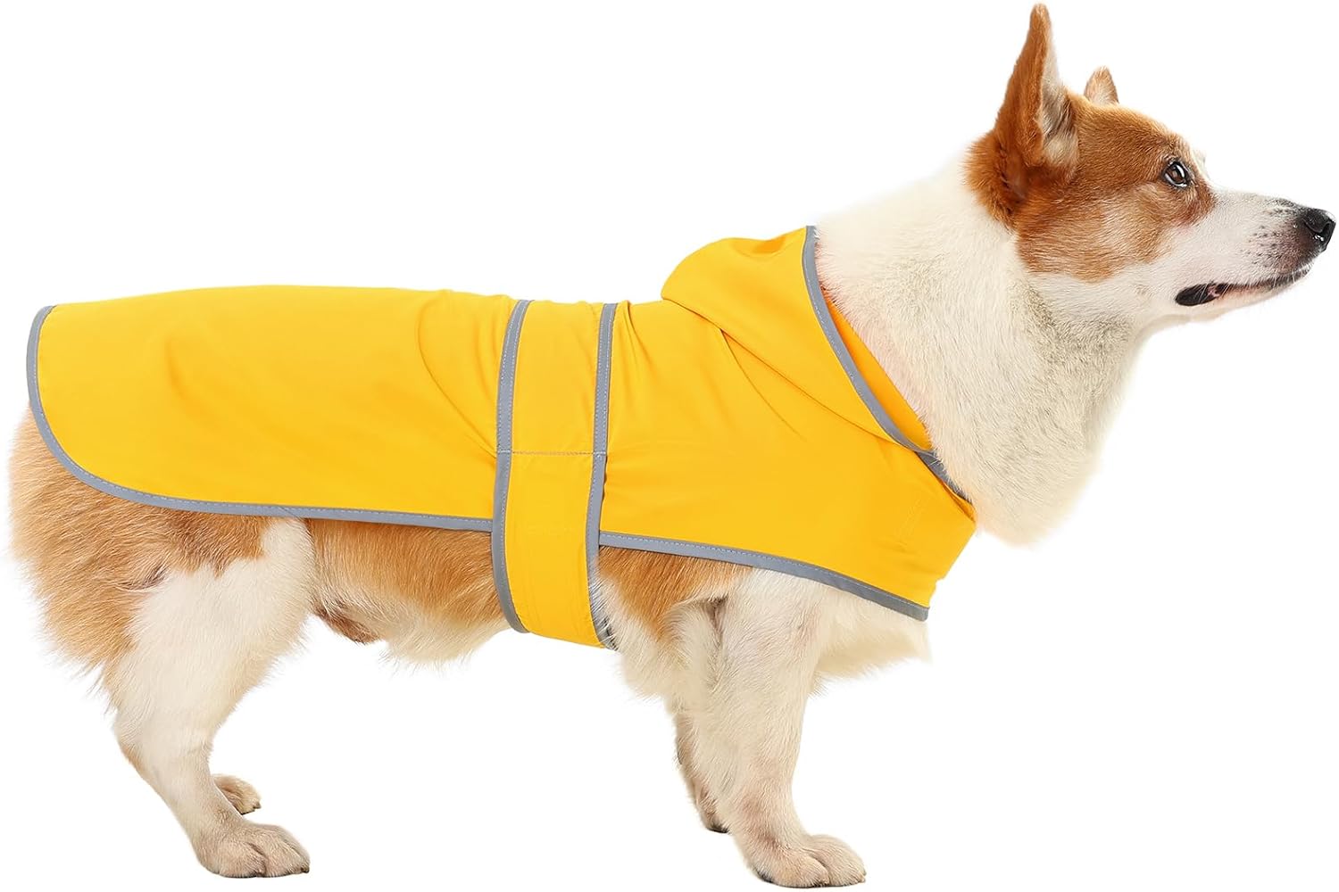 Dog Raincoat for Small Dogs Puppies Waterproof Jacket Hooded Rain Coats with Reflective Strips Leash Hole & Poncho Adjustable Fit (Duck,XS) - Image 15