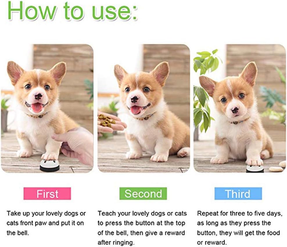 Pet potty training bell for dogs and cats