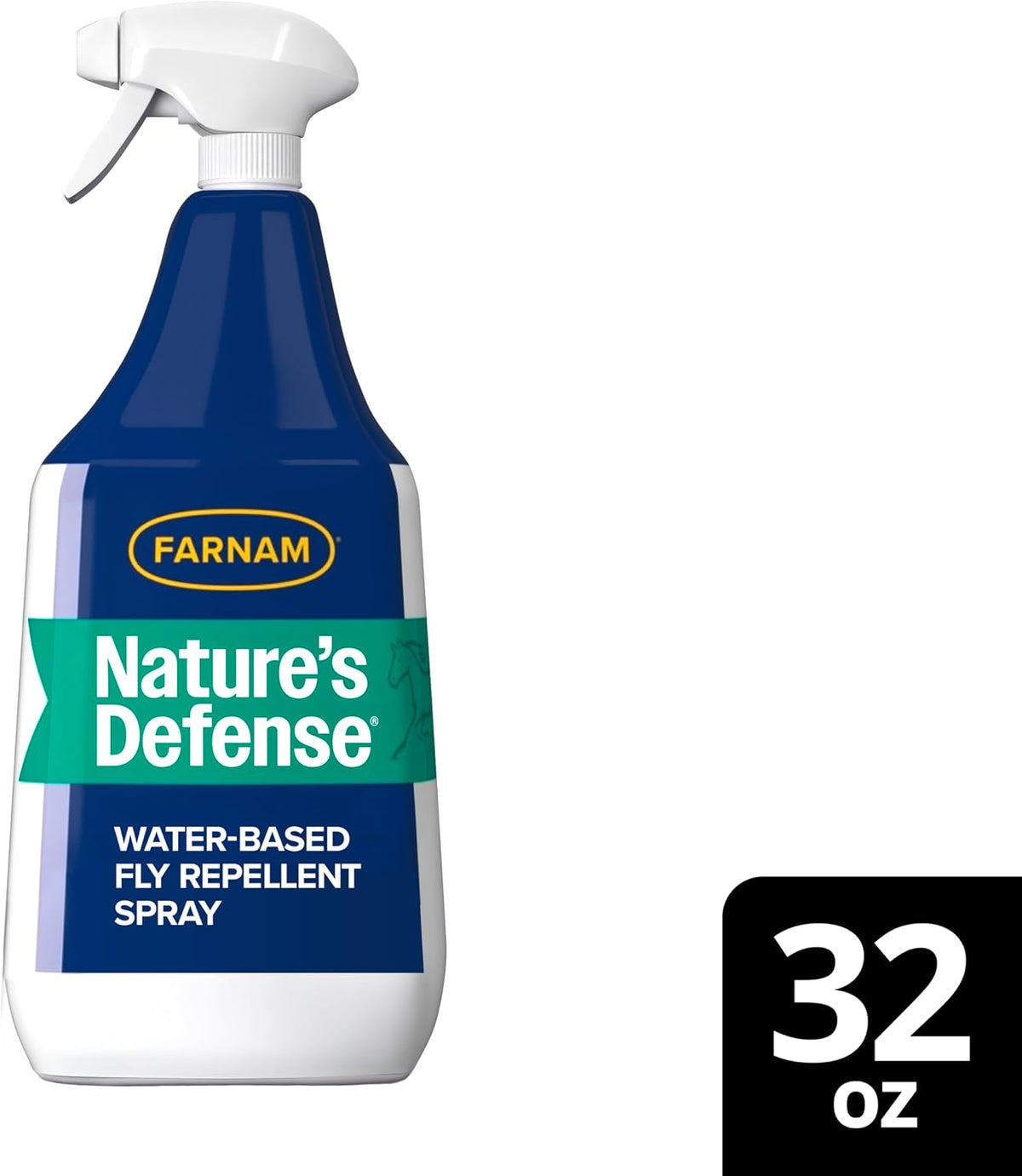 Farnam Nature's Defense Water-Based Botanical Fly Repellent Spray for Horses, Ideal for Sensitive Skin, 32 oz - Image 11