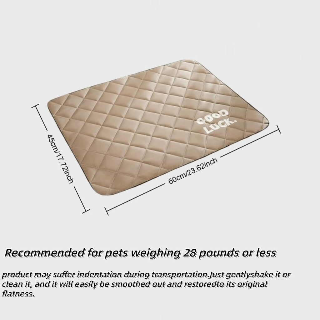 Neuqiho dog kennel mat with non-slip silicone bottom