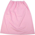 Sigzagor pail liner front view showing pink color and elastic opening