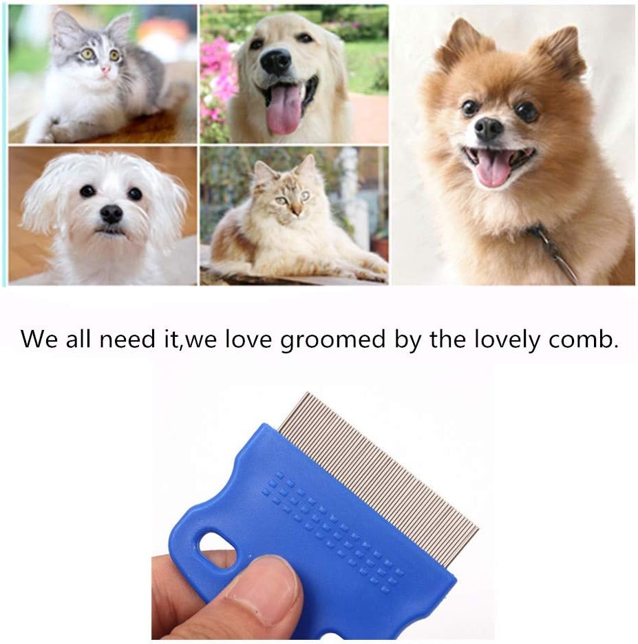 Hamiyell cat and dog grooming set with ergonomic handles