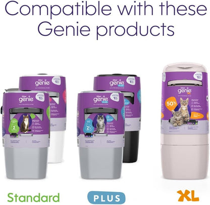 Litter Genie heavy duty continuous plastic film close up view