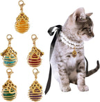 Stylized flat lay of Delorigin pet collar charms and jewelry