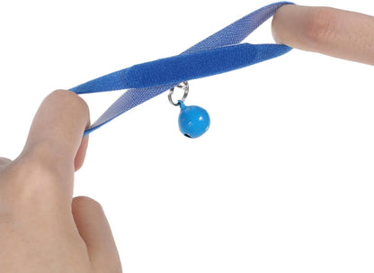 Packaging layout of the Xelsluthe newborn puppy and kitten collar kit illustrating the 30 centimeter adjustable length.