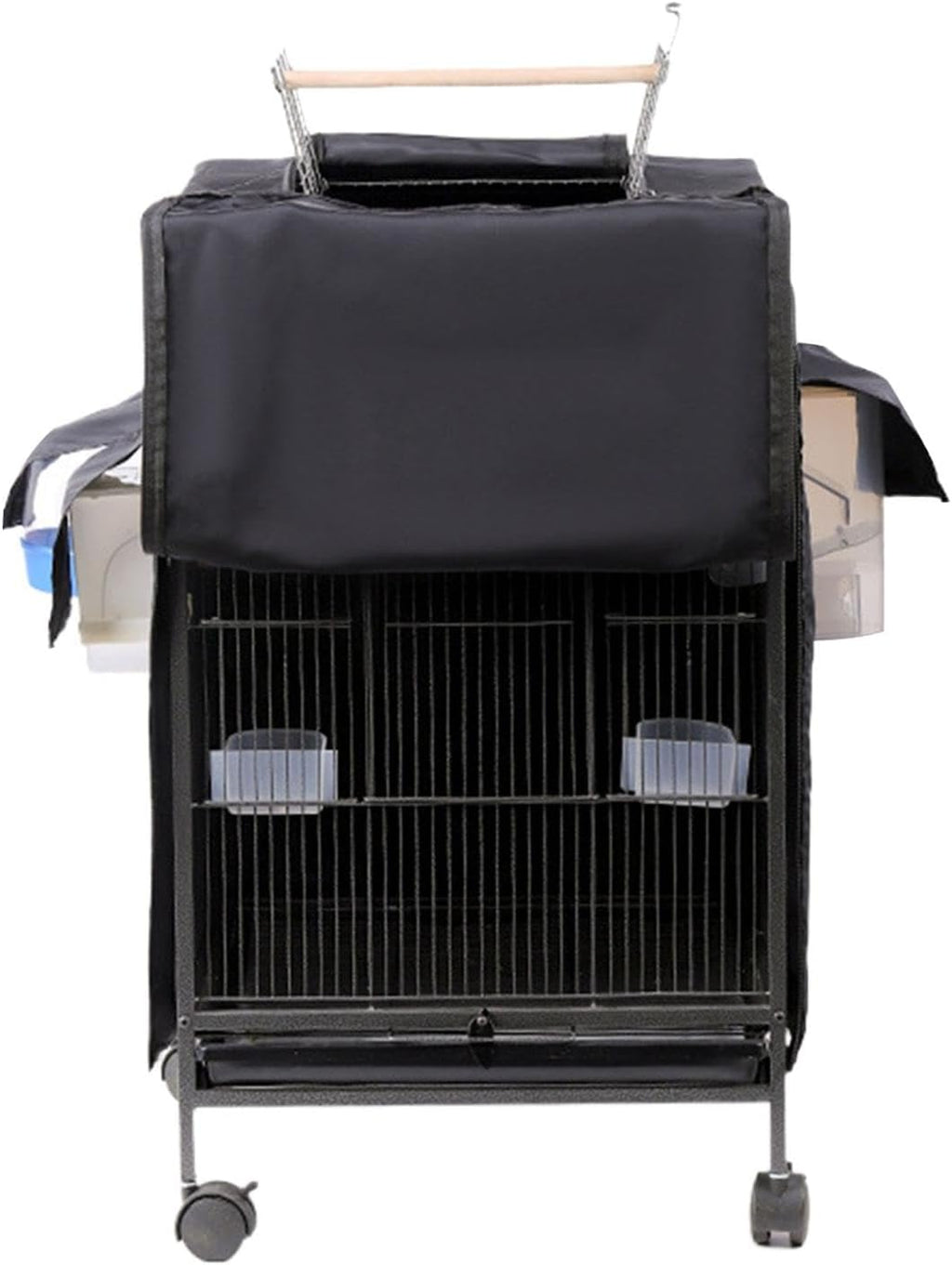 Generic bird parrot cage cover folded for storage