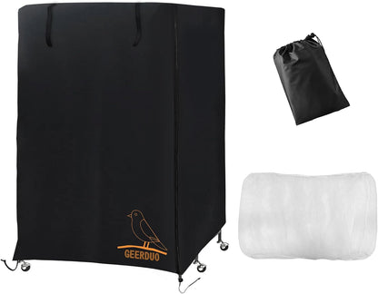 Premium quality double stitching on heavy duty bird accessory
