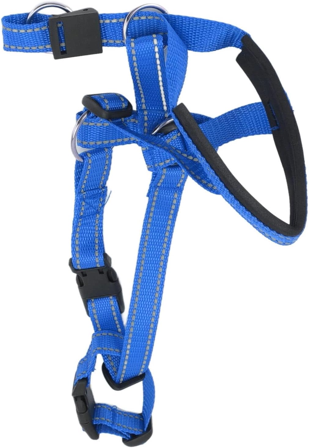 TOPINCN Headcollar, Dog Head Halter with Safety Strap, Nylon Material with Metal Buckle, Head Harness Stops Dog Pulling (L) - Image 12
