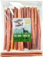 BULLYSTICKS & MORE 12 Inch Bully Sticks (Regular - 8 Pack) | Bully Sticks for Medium Dogs | 100% Grass Fed Beef | Dog Parents Choice Bully Stick Dog Chews | No Hide Bully Bones - Image 12