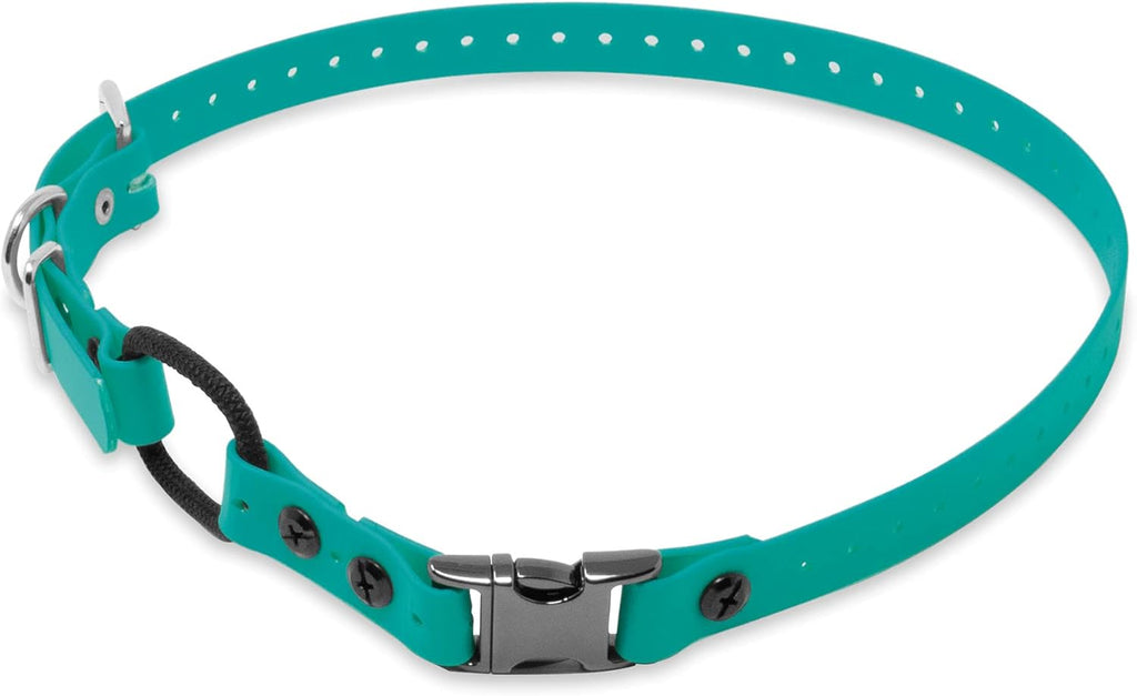 Educator Quick Snap 3/4-Inch Dog Training Collar Strap - Fits ME-300, ET-300/400, EZ-900, PE-900 & PG-300 Receivers - 33" Trim-to-Fit Biothane Bungee Collar, Black - Image 13