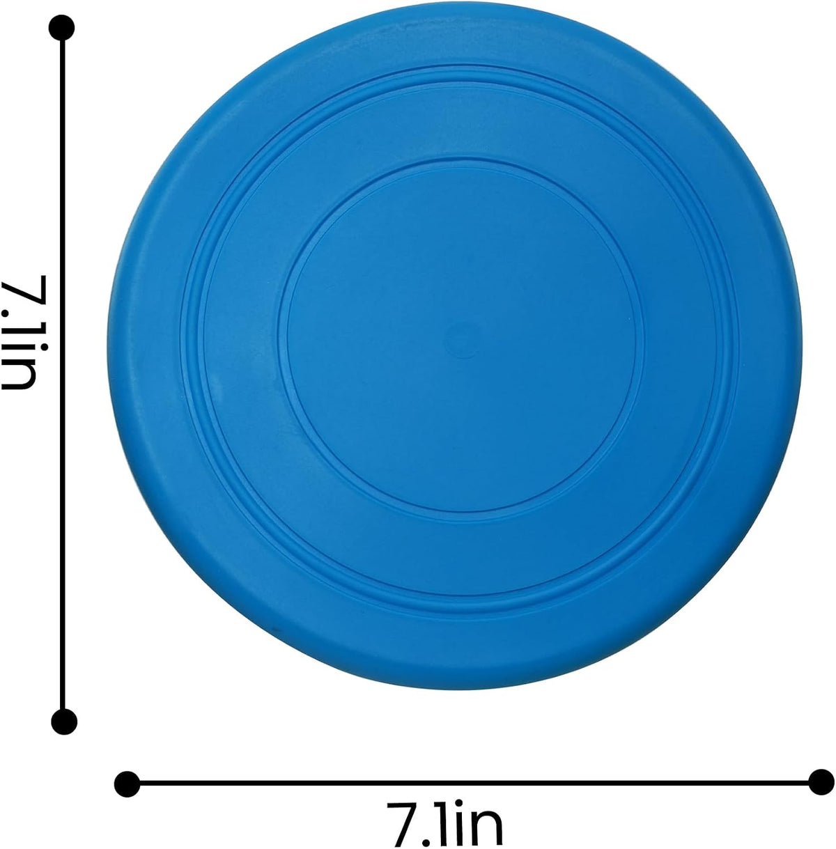 RSSLygaeonix green and blue frisbee for dogs