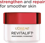 L'Oreal Paris Revitalift daily wrinkle reduction cream application view