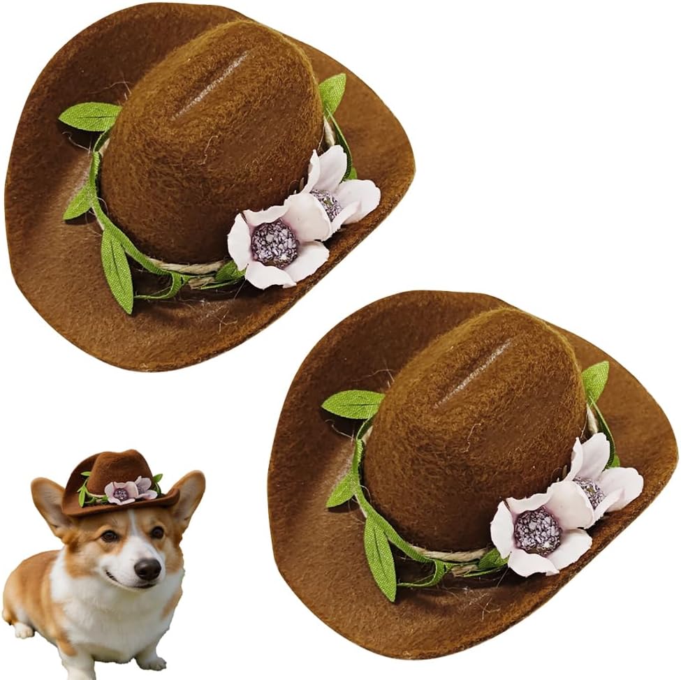 Durable polyester and non-woven fabric texture of the brown hen hat