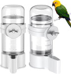 Pawfly Bird Water Dispenser, Automatic Water Feeder, Plastic Cage Water Dispenser, White Parrot Waterer for Small Parakeet Cockatiel Budgie Lovebirds (Not Fit for Food Feeding) - Image 10