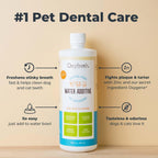 Oxyfresh Premium Pet Dental Care Solution Pet Water Additive: Best Way to Eliminate Bad Dog Breath and Cat Bad Breath - Fights Tartar & Plaque - So Easy, Just Add to Water! Vet Recommended 16 oz. - Image 2
