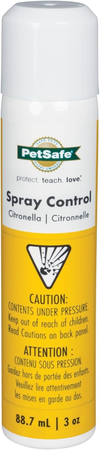PetSafe Citronella Spray Can Refill front view for bark collars