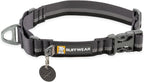 Ruffwear, Web Reaction Dog Collar, Escape-Proof Security Buckle, Adjustable Anti-Slip Martingale Collar with Durable Nylon Tubelok Webbing & Silent ID Attachment, River Rock Green, 17"-20" - Image 10