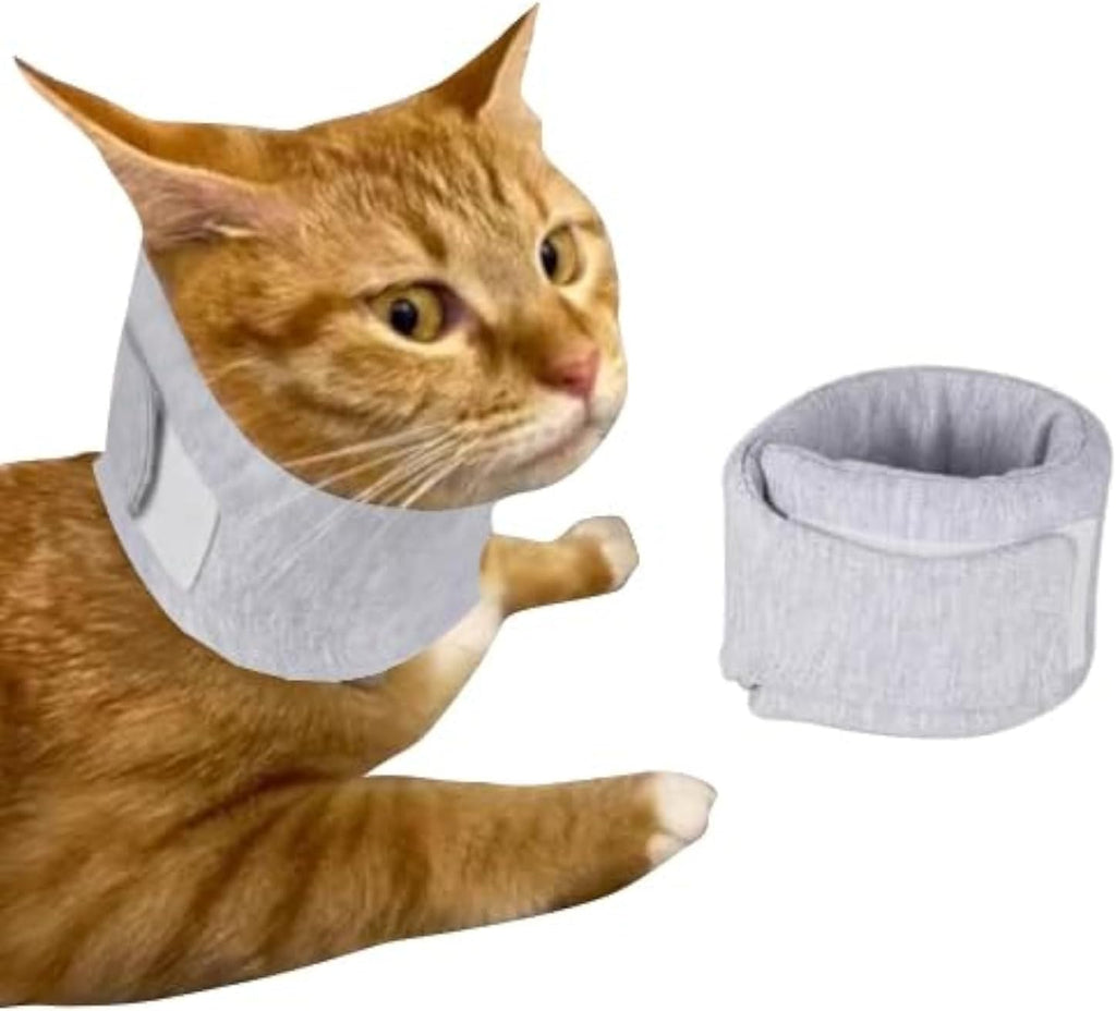 Cat Neck Brace Cover - Breathable Elizabethan Collar for Post-Surgery Recovery Anti-Lick Wound Adjustable Protective Cervical Cone for Small Medium Large Dogs Cats (Neck Girth 9.1-11.8" Depth3.2 - Image 12