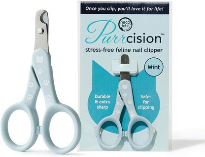 Necoichi Purrcision Feline Nail Clipper | Lever Principle Cat Nail Clipper | Butter-Smooth Cuts | Made in Japan, Seki Swordsmith Craftsman | Stainless Steel Cat Claw Trimmer for Indoor Cats (White) - Image 12