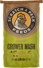 Scratch and Peck Feeds | Layer Mash for Chickens & Ducks | 40 lb Bag | 16% Protein, Corn & Soy Free, Fermentable Whole Grains, Certified Organic & Non-GMO Project Verified, Complete Nutrition - Image 10