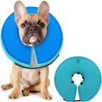 MIDOG Soft Inflatable Dog Cone, Donut E-Collar Alternative for After Surgery, Prevents Licking, Allowing Normal Eating & Vision, Comfortable Recovery Collar for Small Medium Large Dogs & Cats, Red-M - Image 12