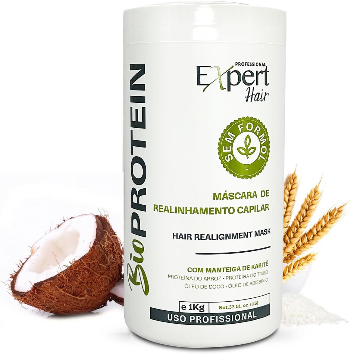 Expert Hair Bio Protein Botox Treatment 1kg tub front view