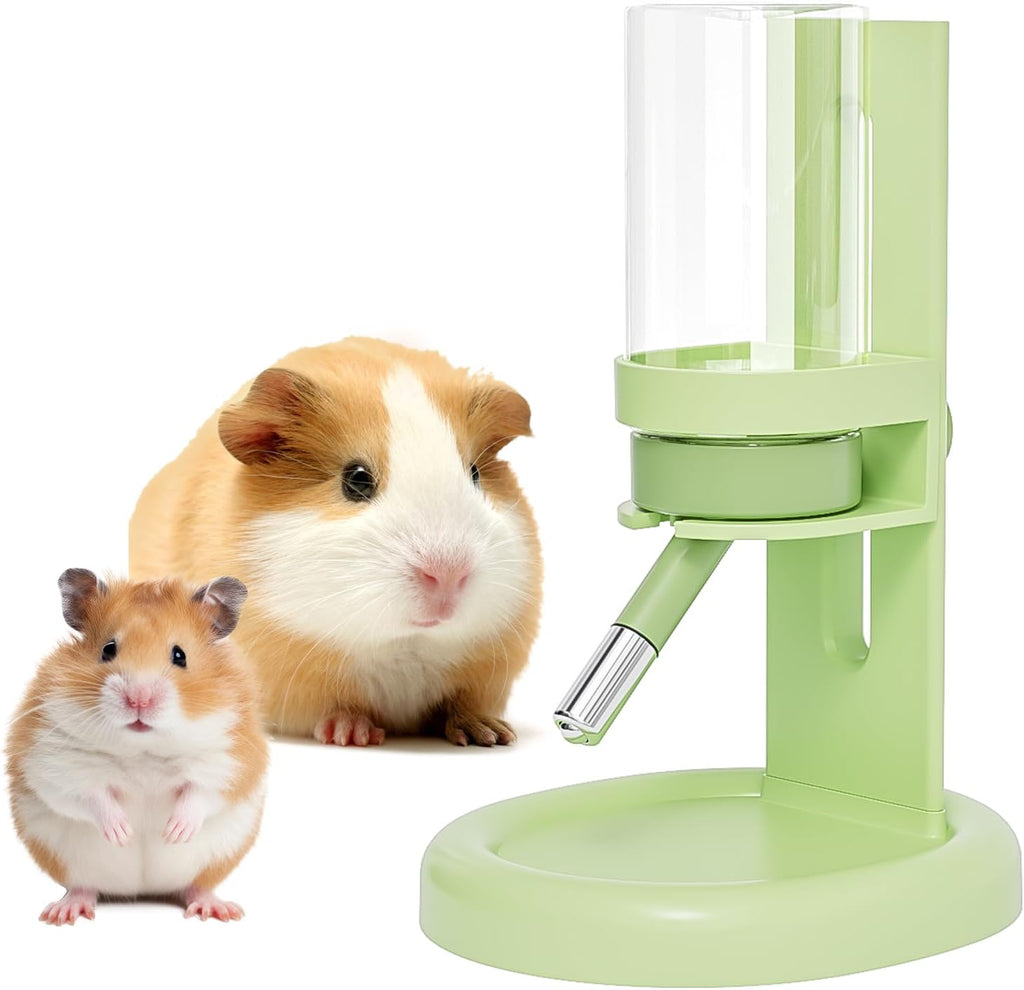 Guinea Pig Water Bottle No Drip - 4 oz Hamster Water Bottle for Glass Tank with Adjustable Stand, Leak Proof Small Animal Water Dispenser for Cage - Image 10